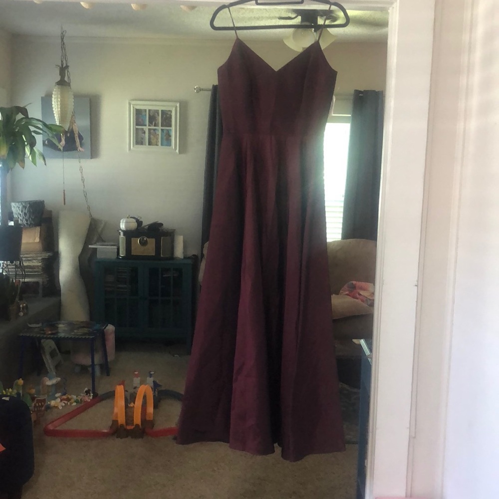 Francais size 8 metallic red new never worn